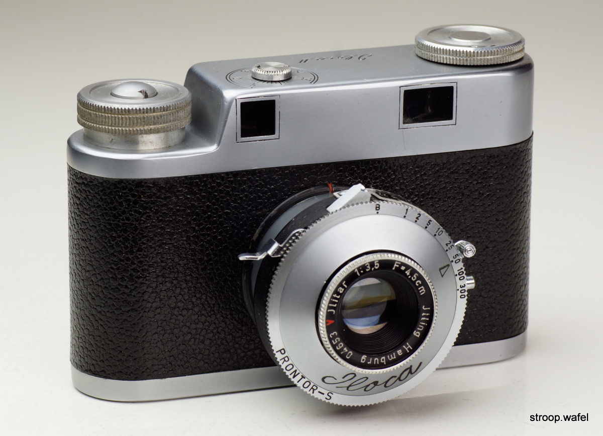 ILoca VEROフィルムカメラ　アンティーク Iloca Stereo II - Camera-wiki.org - The free camera encyclopedia