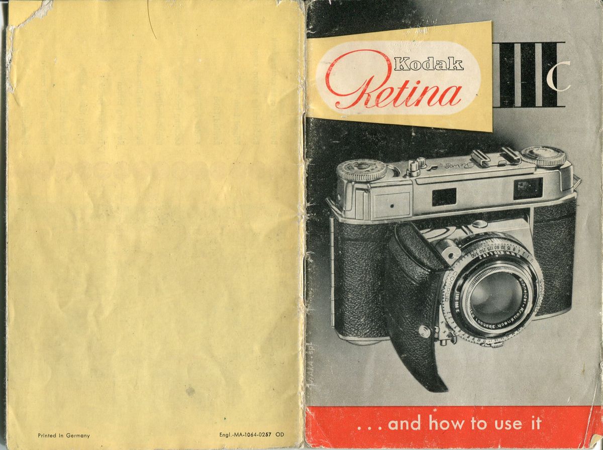 Instruction manual covers