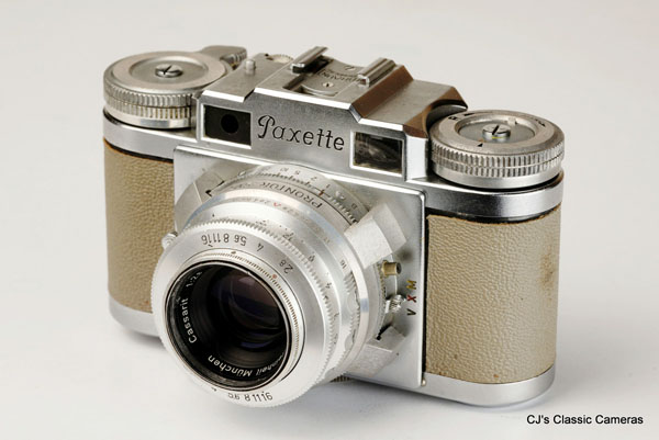 Braun Paxette IIM tan cover photo