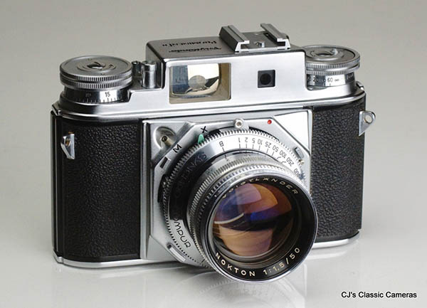 VOIGTLANDER PROMINENT II ボディ Grandpa gifted me this Voigtlander Prominent II he purchased
